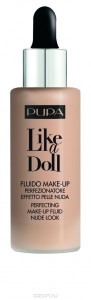 Тональная основа Pupa Like a Doll Perfecting Make-up Fluid Nude Look 20 (Цвет 020 Light Beige variant_hex_name DFBBA1) (1002)