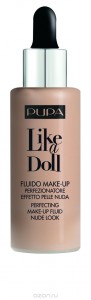 Тональная основа Pupa Like a Doll Perfecting Make-up Fluid Nude Look 30 (Цвет 030 Natural Beige variant_hex_name E0BB9D) (1002)
