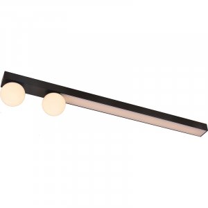 Потолочный светильник Arte Lamp Nihal A2611PL-3BK Белый Черный