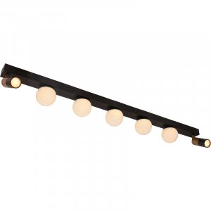 Потолочный светильник Arte Lamp Zosma A2608PL-7BK Белый Черный