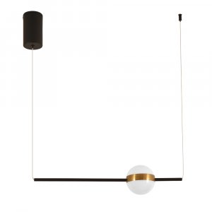 Подвесной светильник Arte Lamp Frankie A2124SP-1BK Белый Черный