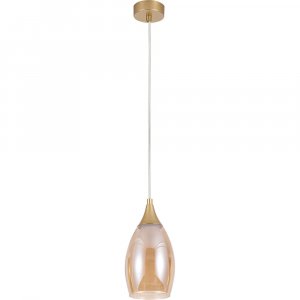 Подвесной светильник Arte Lamp Barry A7951SP-1GO Янтарный Золото