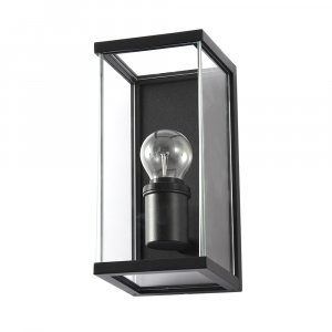 Настенный светильник Arte Lamp Pot A1631AL-1BK Прозрачный Черный