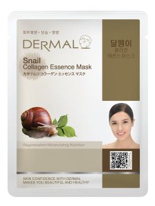 Маска для лица Dermal Тканевая маска с муцином улитки и коллагеном (MPL304136)