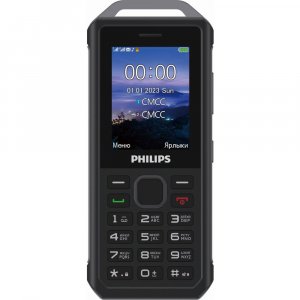 Мобильный телефон Philips Philips Xenium E2317 (Xenium E2317 Dark Grey)