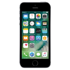 Сотовый телефон Apple IPhone Apple iPhone SE 16GB Space Gray (FLLN2RU/A) восст.