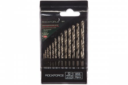 Набор сверл по металлу ROCKFORCE RF-DBS13 (15997081)