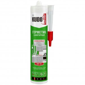 Силиконовый санитарный герметик KUDO KUSSIL280S-5 (16283550)