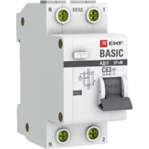 Электронный дифференциальный автомат EKF Basic АД-12 (DA12-63-30-bas)