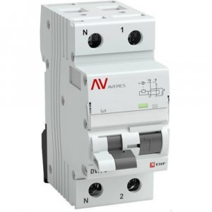 Дифференциальный автомат EKF AVERES DVA-6 (rcbo6-1pn-16B-30-ac-av)