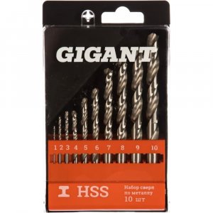 Набор сверл по металлу Gigant GT-155 (17213634)