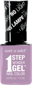 Лак для ногтей Wet n Wild 1 Step WonderGel™ Nail Color 703A (Цвет 703A Вon`t Be Jelly variant_hex_name EAC5E0) (6868)