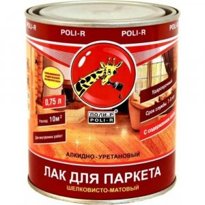 Паркетный лак Poli-R паркетный лак (13554)