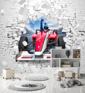 Фотообои Dekor Vinil 3D Ралли (8085dv)