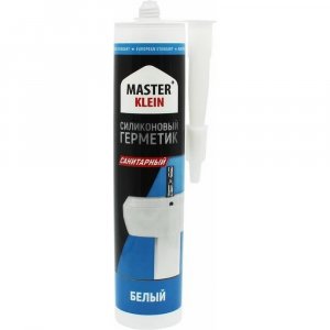 Санитарный силиконовый герметик Master Klein 11604642 (16266351)