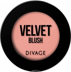 Румяна DIVAGE Velvet 01 (Цвет № 8701 variant_hex_name EA9487) (1483)