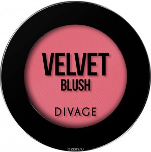 Румяна DIVAGE Velvet 04 (Цвет № 8704 variant_hex_name DE6B78) (1483)