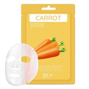 Маска для лица YU.R Тканевая маска для лица с экстрактом моркови ME Carrot Sheet Mask (MPL037796)