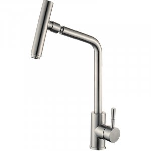 Смеситель для кухни Zorg Steel Hammer SH 5106 INOX Нержавеющая сталь