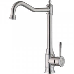 Смеситель для кухни Zorg Steel Hammer SH 5208 INOX Нержавеющая сталь