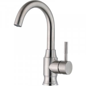 Смеситель для кухни Zorg Steel Hammer SH 6166 INOX Нержавеющая сталь