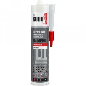 Нейтральный силиконовый герметик KUDO PROFF (SMS-130)