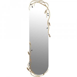 Настенное зеркало BOGACHO Oliva Branch (79050/бронзовый)
