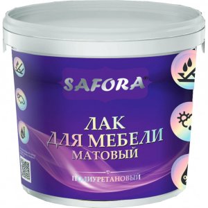 Полиуретановый лак для мебели SAFORA Лак для мебели (ML500)