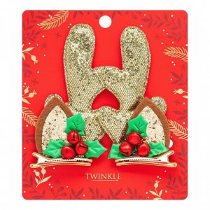 Заколка для волос TWINKLE Заколки для волос CHRISTMAS DEER (LTA022986)