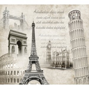Фотообои Divino Достопримечательности винтаж (Z-357)