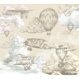 Фотообои Divino Воздушные шары винтаж (T-067)