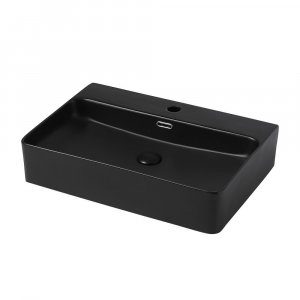Раковина Abber Rechteck 61 AC2201MB Черная матовая