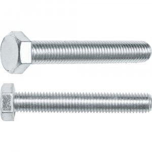 Оцинкованный шестигранный болт STARFIX М8x40 мм, DIN933, 50 шт. (SMC1-15493-50)