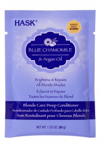 Маска HASK Blue Chamomile & Argan Oil Blonde Care Deep Conditioner Packette (Объем 50 г) (9138)