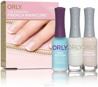 Набор для маникюра ORLY French Manicure Kit Pink (Объем 3*9 мл) (6869)