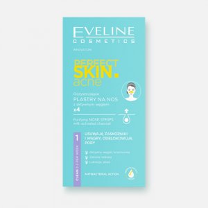 Полоски для носа EVELINE Полоски для носа PERFECT SKIN ACNE глубоко очищающие (MPL214284)