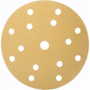Перфорированный шлифовальный диск Abraforce Р320, D 150 мм, 15 отверстий, 5 шт (90365)