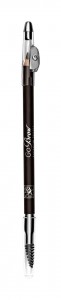 Карандаш для бровей Kiss Brow Wooden Pencil RBWP02 (Цвет RBWP02 Dark Brown variant_hex_name 281511) (6495)