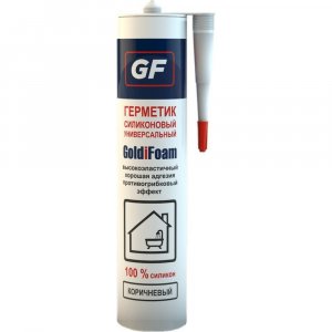 Универсальный силиконовый герметик GoldiFoam 20010 (422230)