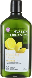 Шампунь AVALON ORGANICS Lemon Clarifying Shampoo (Объем 325 мл) (1561)