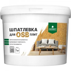 Шпатлевка для плит OSB Prosept Proplast 7 кг (081-7)