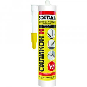 Нейтральный силиконовый герметик Soudal 158939 (25069863)