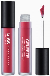 Жидкая помада Kiss New York Professional Celeste Matte Liquid Lipstick 04 (Цвет 04 Hot Rose variant_hex_name E84179) (9520)