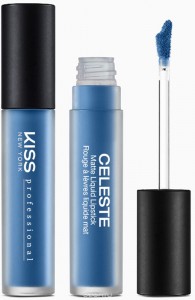 Жидкая помада Kiss New York Professional Celeste Matte Liquid Lipstick 17 (Цвет 17 Deep Blue Sea variant_hex_name 5786B7) (KMLS17)