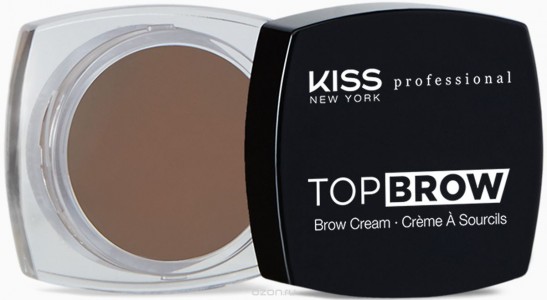 Помада для бровей Kiss New York Professional Top Brow™ Brow Cream 03 (Цвет 03 Soft Brown variant_hex_name 7B6153) (KBCM03)
