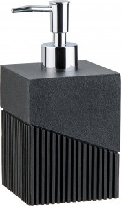 Дозатор для жидкого мыла Perfecto Linea Element черный (35-618103)