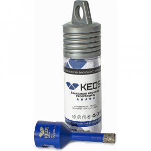 Коронка алмазная по керамограниту Keos DC08M14