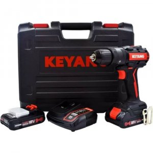 Бесщеточный аккумуляторный шуруповерт KEYANG DD18BL-W(Set) (24955389)