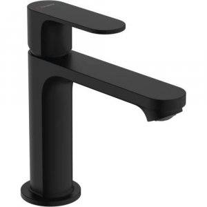 Смеситель для раковины Hansgrohe Rebris e 110, матовый черный 72517670 (122439)