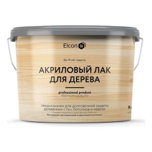 Акриловый лак для дерева Elcon 00-00462957